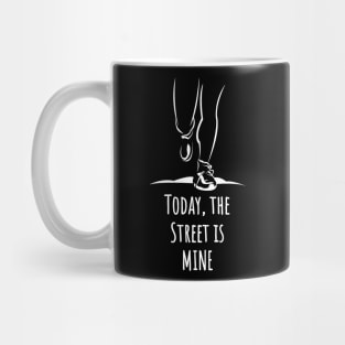 Early morning exercise jogger shirt design Mug